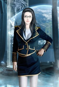 绿瞳女